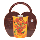 Porcelán bögre 300 ml - papír csomagolásban Van Gogh Napraforgók