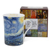 Porcelán bögre 300 ml - díszdobozos Van Gogh Csillagos éj