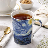 Porcelán bögre 300 ml - díszdobozos Van Gogh Csillagos éj