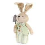 Plüss nyuszi figura ásóval 45 cm magas
