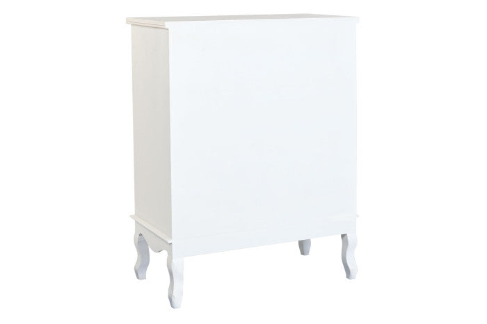 ALIMA vintage stílusú fehér komód