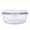 Hermetikusan zárható üveg ételtárolódoboz műanyag tetővel - 950 ml - 18x7,7 cm