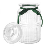 Altom hermetikusan zárható tárolóüveg zöld szalaggal - 1250 ml
