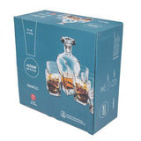 Marco üveg whisky-s pohár készlet és decanter szett 750 ml - 6 pohárral