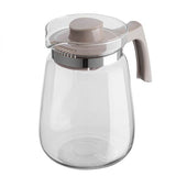 Üveg teáskanna szűrős tetővel - 1500 ml - taupe