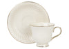 Bögre, csésze Amny - porcelán 2 személyes csésze+alj szett díszdobozban, 210 ml