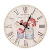 Falióra Antikolt vintage falióra virágos Essence of blooms Ø 34 cm