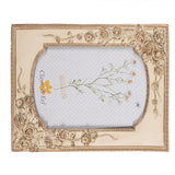 Képkeret Arany bézs rózsa virágos vintage képkeret 13x18 cm
