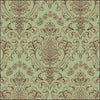 Szalvéta Baroque ornament zöld papírszalvéta 33x33 cm 20 db-os