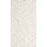 Elegance pearl white dombornyomott papírszalvéta 33x40 cm 12 db-os