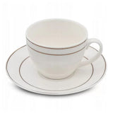 Porcelán kávéscsésze aljjal 230 ml - 2 személyes készlet díszdobozban