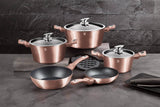 Edénykészlet Berlinger Haus 10 részes edénykészlet Metallic Line Rose Gold Edition