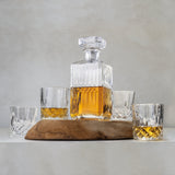 Berlinger Haus 5 részes Kristályüveg Whisky készlet Black Rose Collection