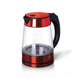 Berlinger Haus elektromos üveg LED-es vízforraló 1,7 l 2200 W Metallic Line Burgundy Edition