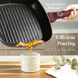 Berlinger Haus Indukciós tapadásmentes grill serpenyő 28 cm Leonardo Collection