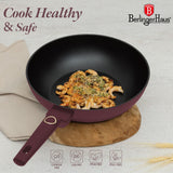 Berlinger Haus Indukciós tapadásmentes Wok serpenyő 28 cm Leonardo Collection