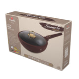 Berlinger Haus indukciós tapadásmentes Wok serpenyő fedővel 28 cm Leonardo Collection