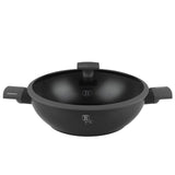 Berlinger Haus indukciós Wok fedővel 30 cm Antracit Collection