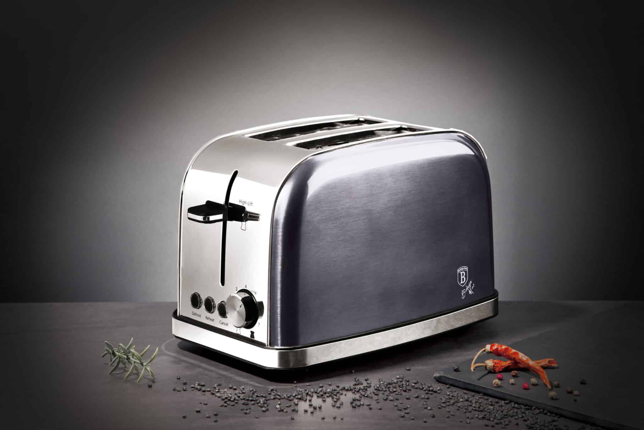 Kenyérpirító Berlinger Haus kenyérpirító Metallic Line Carbon Pro