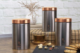 Tároló doboz szett Berlinger Haus konyhai tárolószett - 3 darabos szett ezüst rose gold