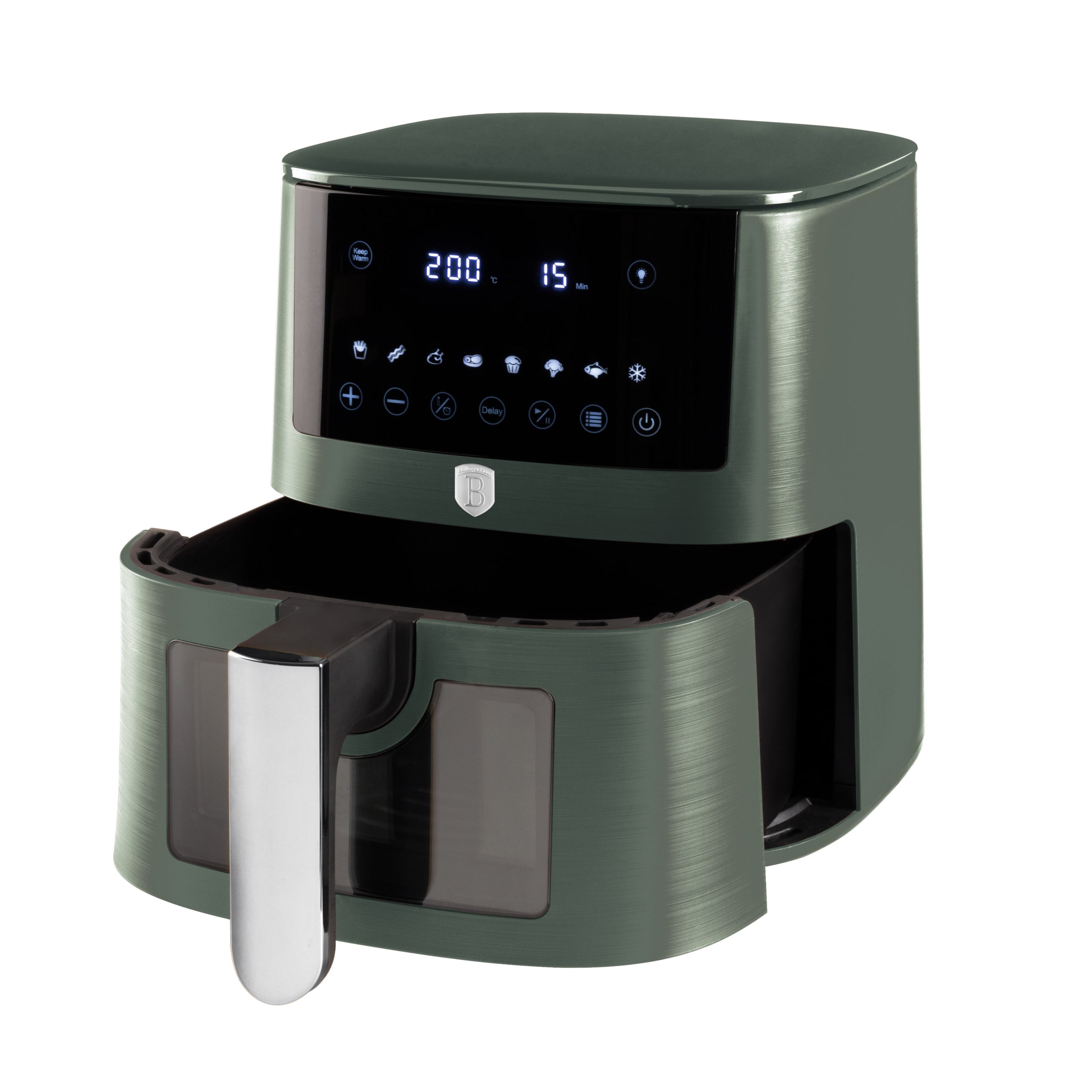 Berlinger Haus matt zöld AirFryer 5 liter