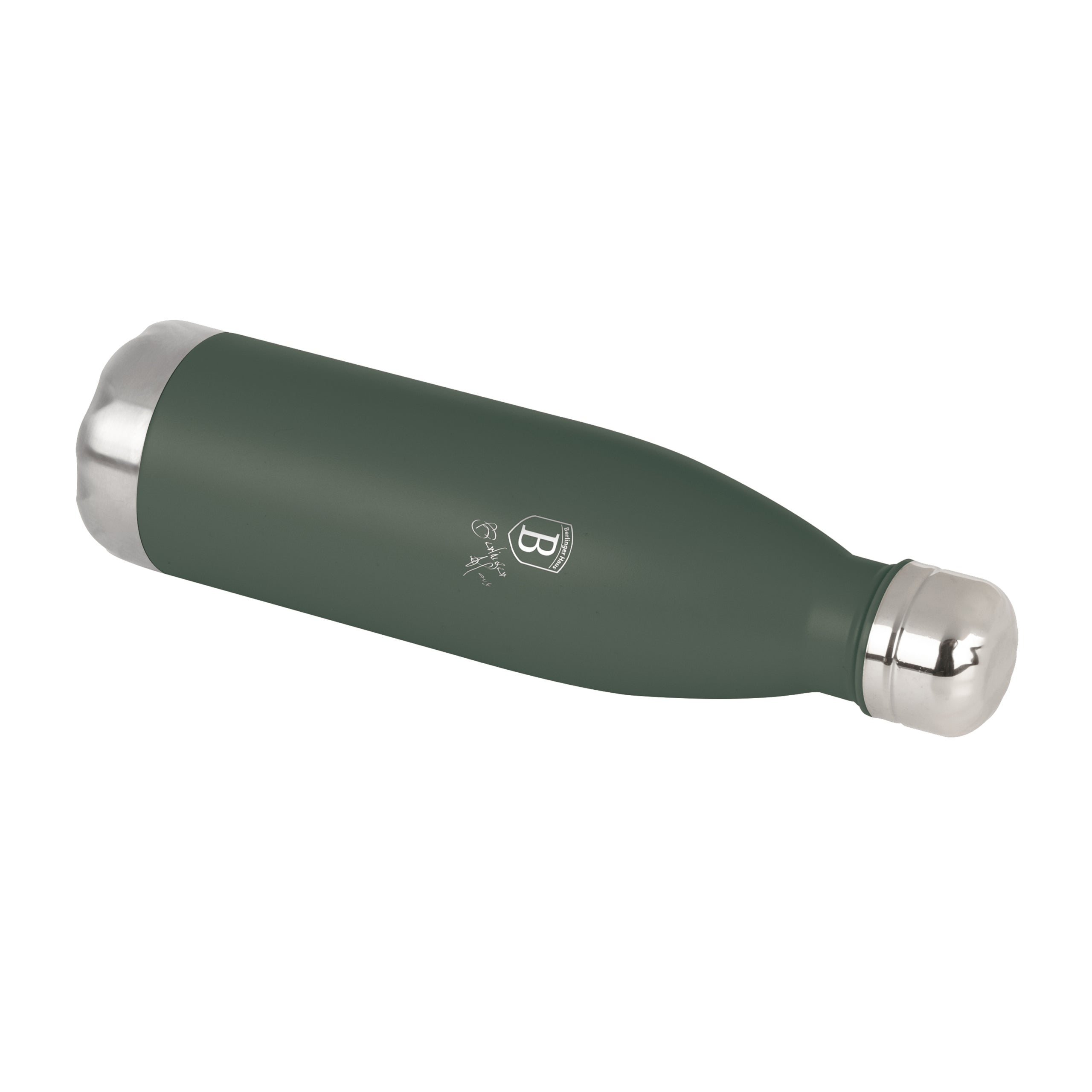 Berlinger Haus matt zöld rozsdamentes acél palack alakú termosz 500 ml