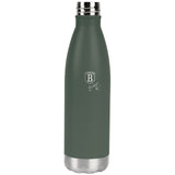 Berlinger Haus matt zöld rozsdamentes acél palack alakú termosz 500 ml