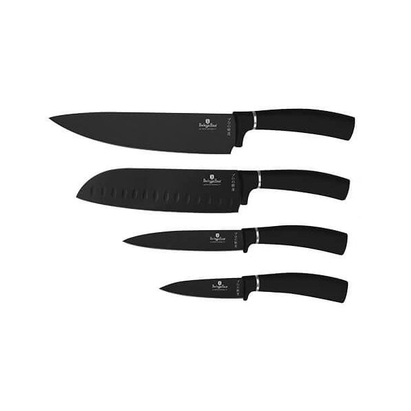 Edénykészlet Berlinger Haus Matte Black késkészlet - 4 részes