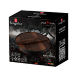 Berlinger Haus öntöttvas wok serpenyő fa fedővel Black Rose Collection