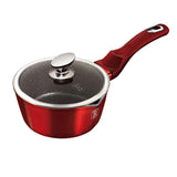 Berlinger Haus szószos edény fedővel 1,2 L Metallic Line Burgundy Edition