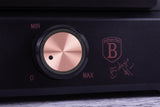 Berlinger Haus tapadásmentes Belga gofrisütő 1500 W Black Rose Collection