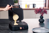 Berlinger Haus tapadásmentes Belga gofrisütő 1500 W Black Rose Collection