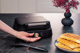 Berlinger Haus tapadásmentes Belga gofrisütő 1500 W Black Rose Collection
