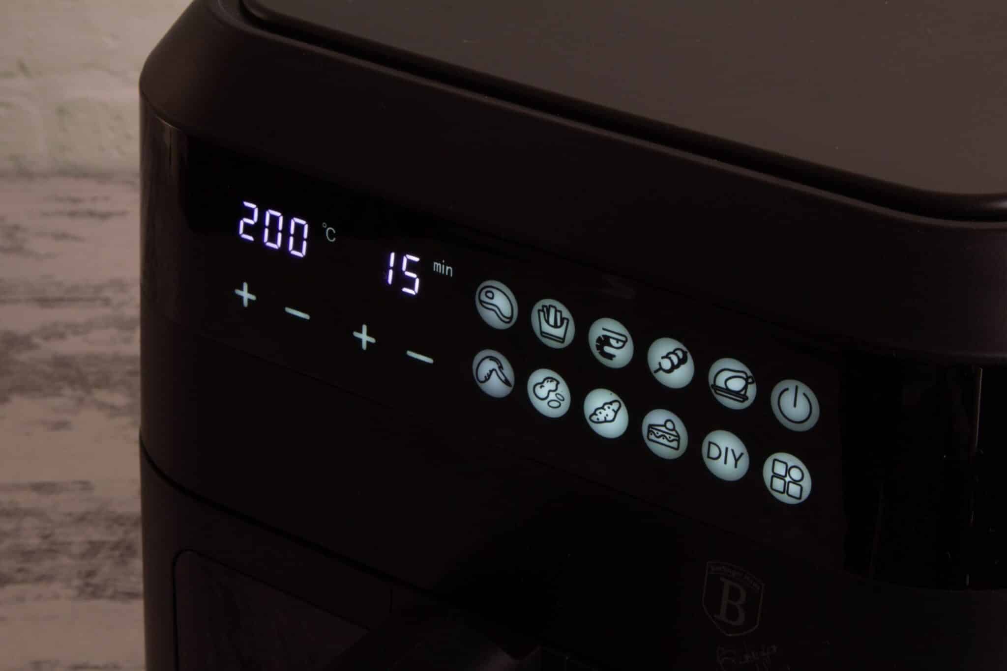 Berlinger Haus XXL AirFryer 6,3 L 1300 W Black Rose Collection