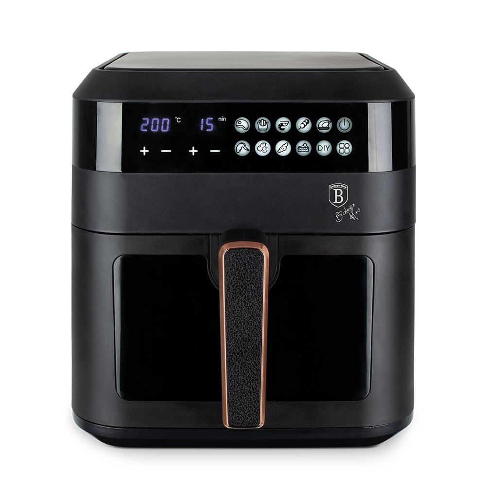 Berlinger Haus XXL AirFryer 6,3 L 1300 W Black Rose Collection
