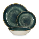 Berlinger Haus 18 részes porcelán étkészlet Matte Green zöld