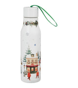 Karácsonyi Rozsdamentes acél hőtartó termosz duplafalú 0,5 L Christmas Village