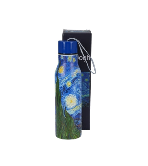 Duplafalú rozsdamentes acél hőtartó termosz 500 ml Van Gogh Csillagos éj