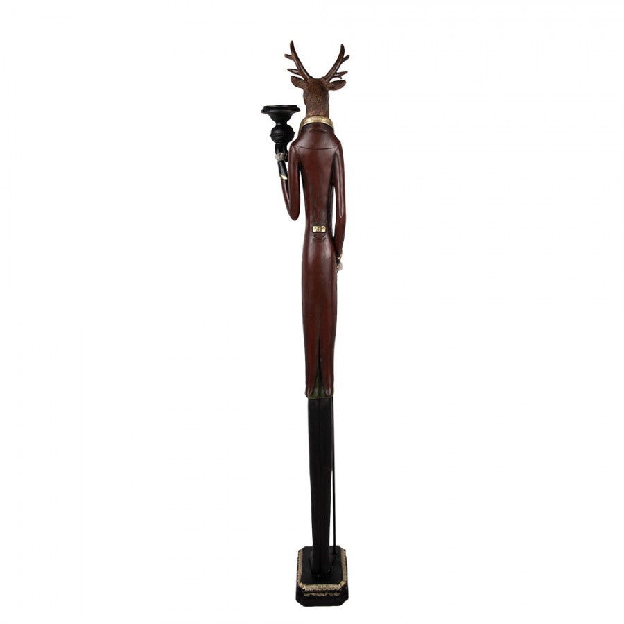 Lord Candlehart Karácsonyi Szarvasfigura Gyertyatartóval 160 cm