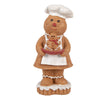 Mézeskalács figura kismézivel karácsonyi dekoráció 15 cm