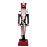 Nagyméretű diótörő figura 134 cm magas fém