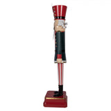 Nagyméretű diótörő figura 134 cm magas fém
