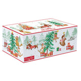 Bögre, csésze Cicás kutyás karácsonyi porcelán bögre 2 db Christmas Gang