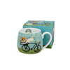 Bögre, csésze Cicás Porcelán bögre 430 ml Cat Bike