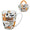 Cicás porcelán bögre díszcsomagolásban – 360 ml – CATS
