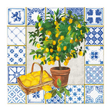 Citrus Tree háromrétegű mediterrán citromos papírszalvéta 33x33 cm 20 db-os