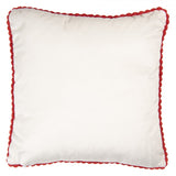 Karácsonyi díszpárna töltelékkel 45x45 cm polyester cukorpálcás