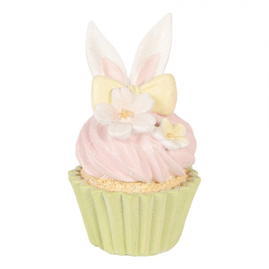 Húsvéti dekoráció figura Nyuszifüles muffin