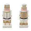 Tányér, étkészlet Diótörő karácsonyi porcelán só-borsszóró szett Royal Nutcracker
