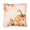 Őszi tök mintás díszpárna töltelékkel – 40 × 40 cm Racconti d'Autunno